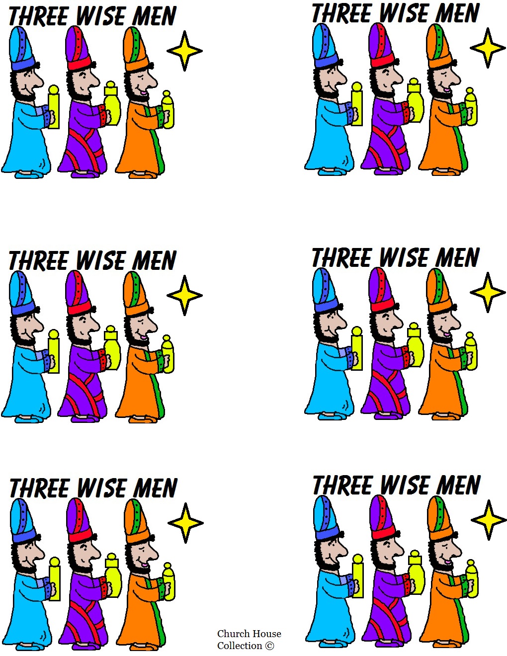 Three Wise Men Sunday School Lesson